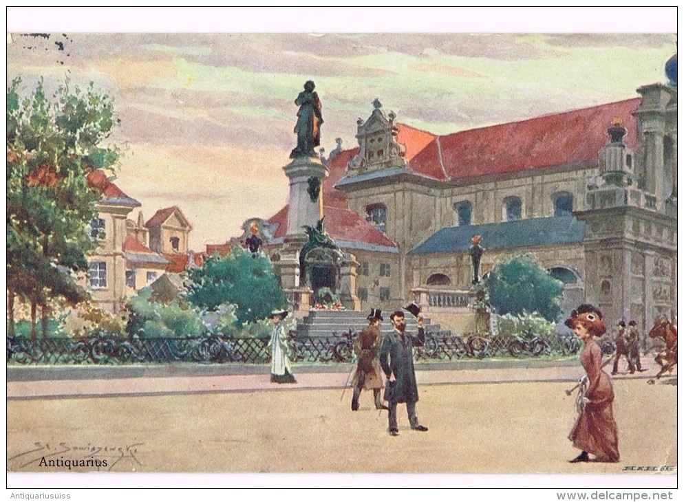 Warszawa - Warschau - Varsovie - 1916 - Salon Kulikowskiego - Pologne