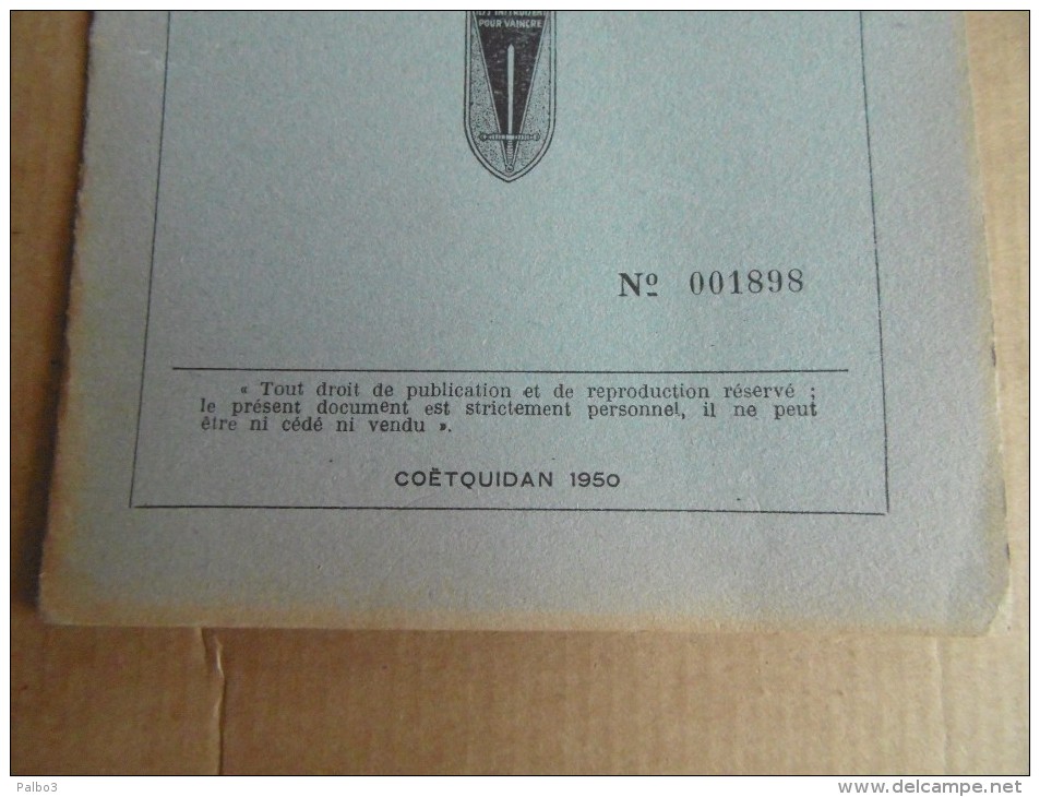 Notice Sur Le Pistolet Mitrailleur MAT 49 Edition 1950 - Armi Da Collezione