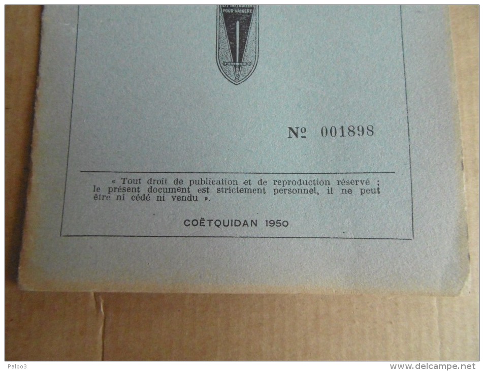 Notice Sur Le Pistolet Mitrailleur MAT 49 Edition 1950 - Armas De Colección