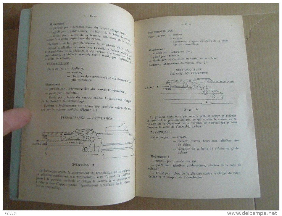 notice provisoire manuel FM bar 7,62 Mle 1918 A.2