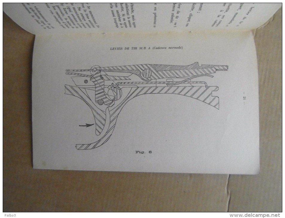 notice provisoire manuel FM bar 7,62 Mle 1918 A.2