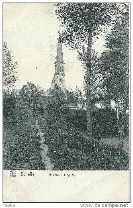 Schelle - De Kerk -  1911  ( Verso Zien ) - Schelle