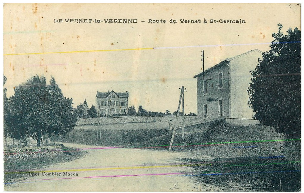 63 Vernet La Varenne Route Du Vernet Assiant Germain - Autres & Non Classés