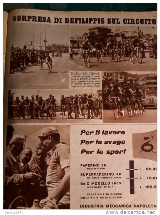 Rivista - Il Calcio e il Ciclismo Illustrato - 26 maggio 1955 - completo 24 pag. - Ottimo stato.