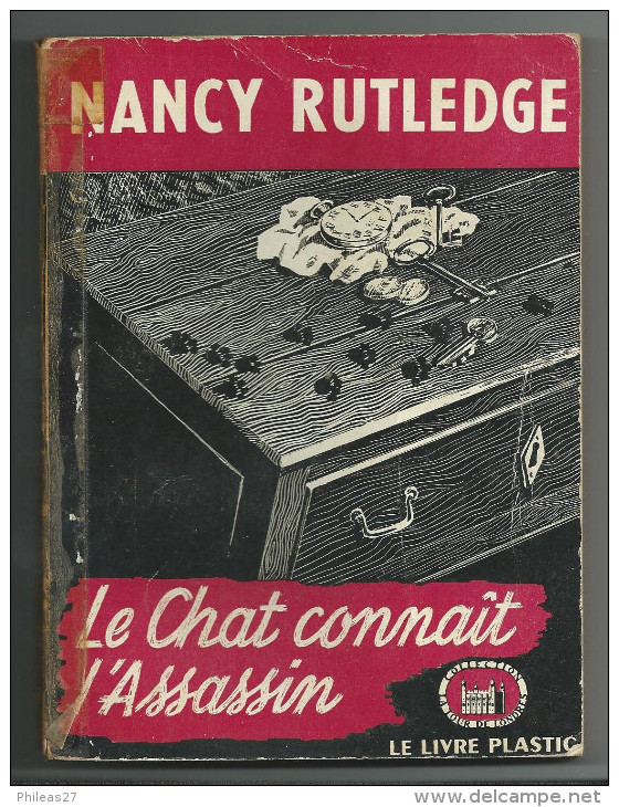 Le Chat Connait L´assassin  -  Nancy Rutledge  -  1949 - Livre Plastic - La Tour De Londres