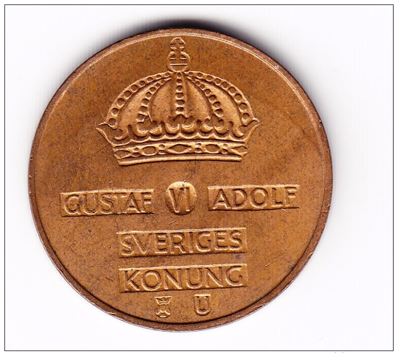 1968 Sweden 5 Ore Coin - Sweden