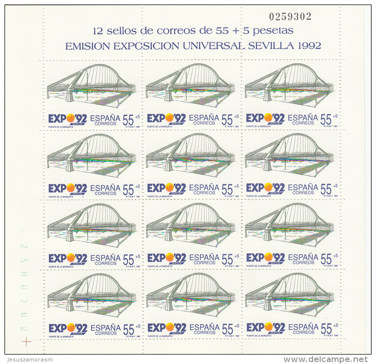 España Nº 3100 Al 3103 En Minipliegos De 12 Series - Full Sheets