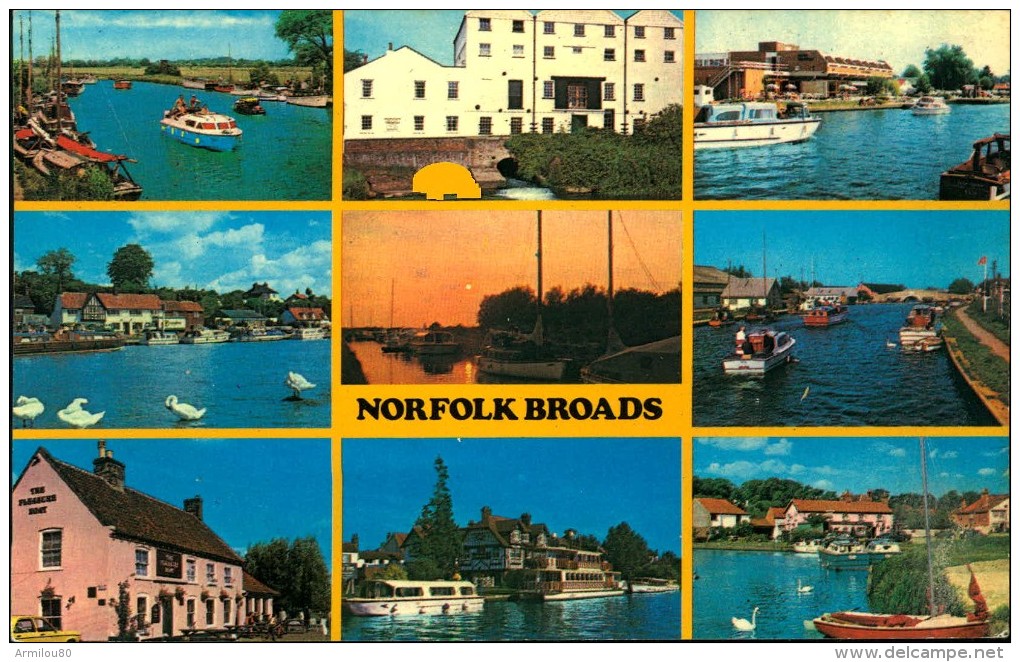 N°601 PPP 381 NORFOLK BROADS MULTIVUES - Autres & Non Classés