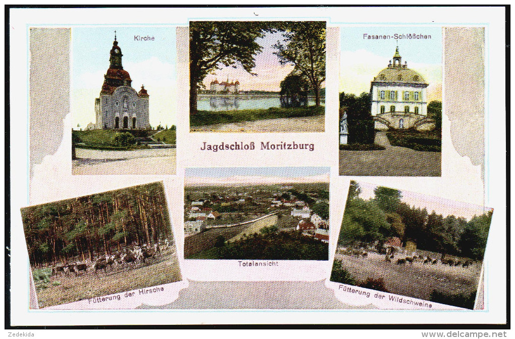 1393 - Ohne Porto - Alte MBK Ansichtskarte Moritzburg - N Gel - Adam Kunstverlag TOP - Moritzburg