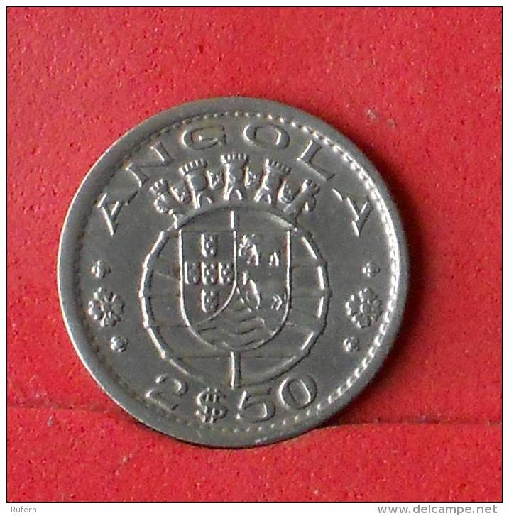 ANGOLA  2,5  ESCUDOS  1968   KM# 77  -    (Nº13857) - Angola