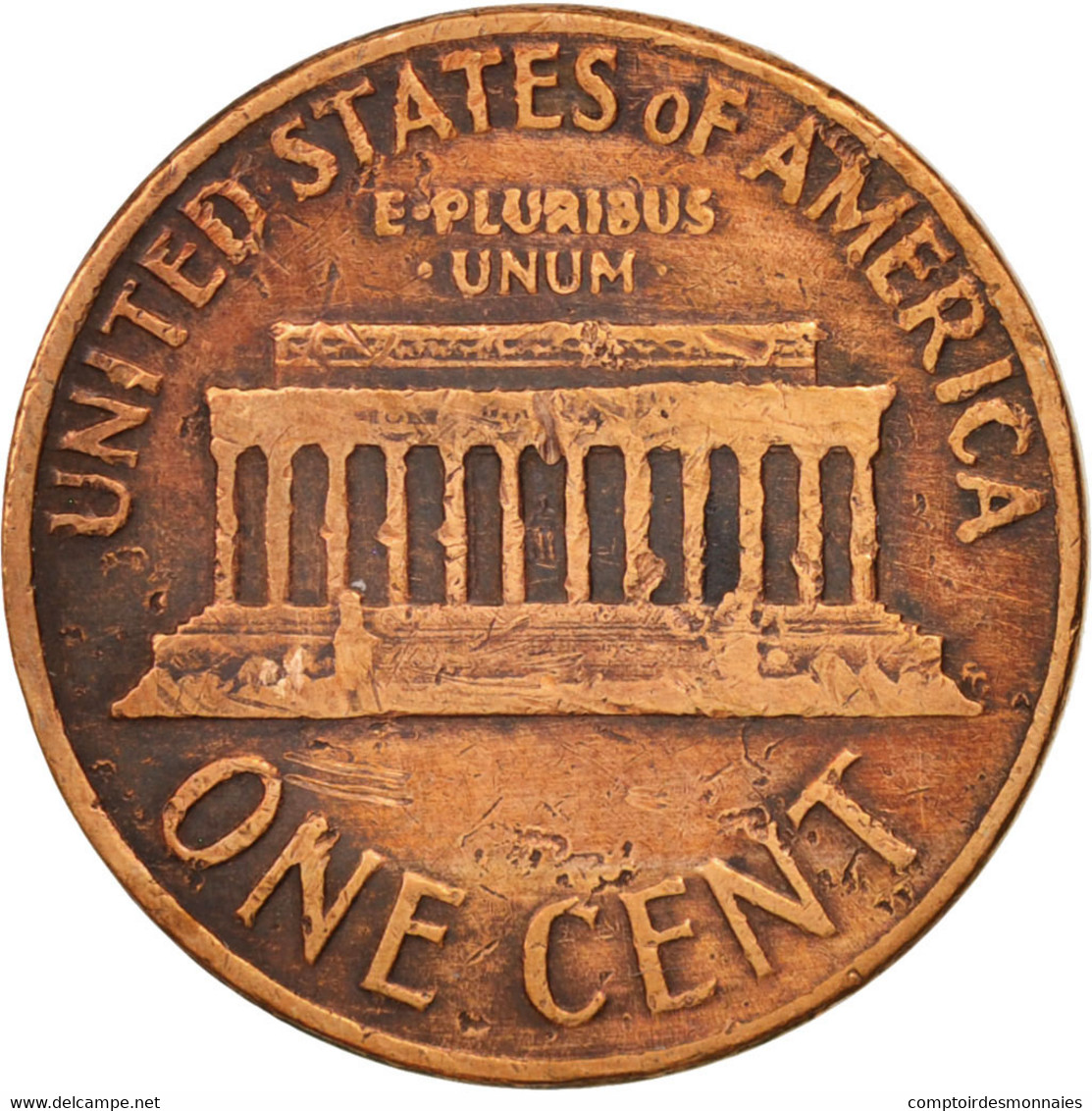 Monnaie, États-Unis, Lincoln Cent, Cent, 1963, U.S. Mint, Philadelphie, TB+ - 1959-…: Lincoln, Memorial Reverse