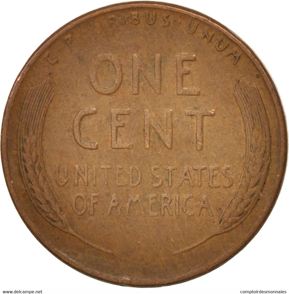 Monnaie, États-Unis, Lincoln Cent, Cent, 1956, U.S. Mint, Denver, TTB, Laiton - 1959-…: Lincoln, Memorial Reverse