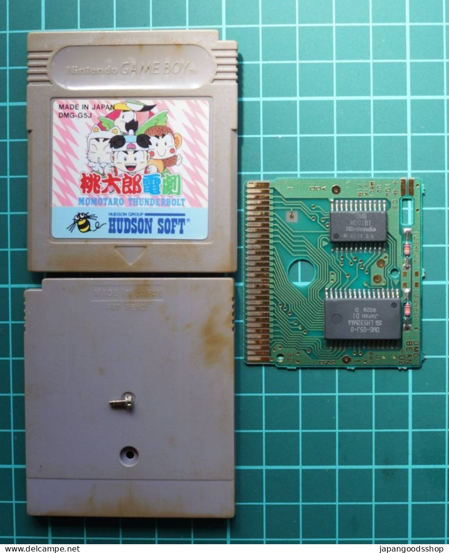 GameBoy Japanese : Momotarou Dengeki: Momotaro Thunderbolt DMG-G5J - Nintendo Game Boy