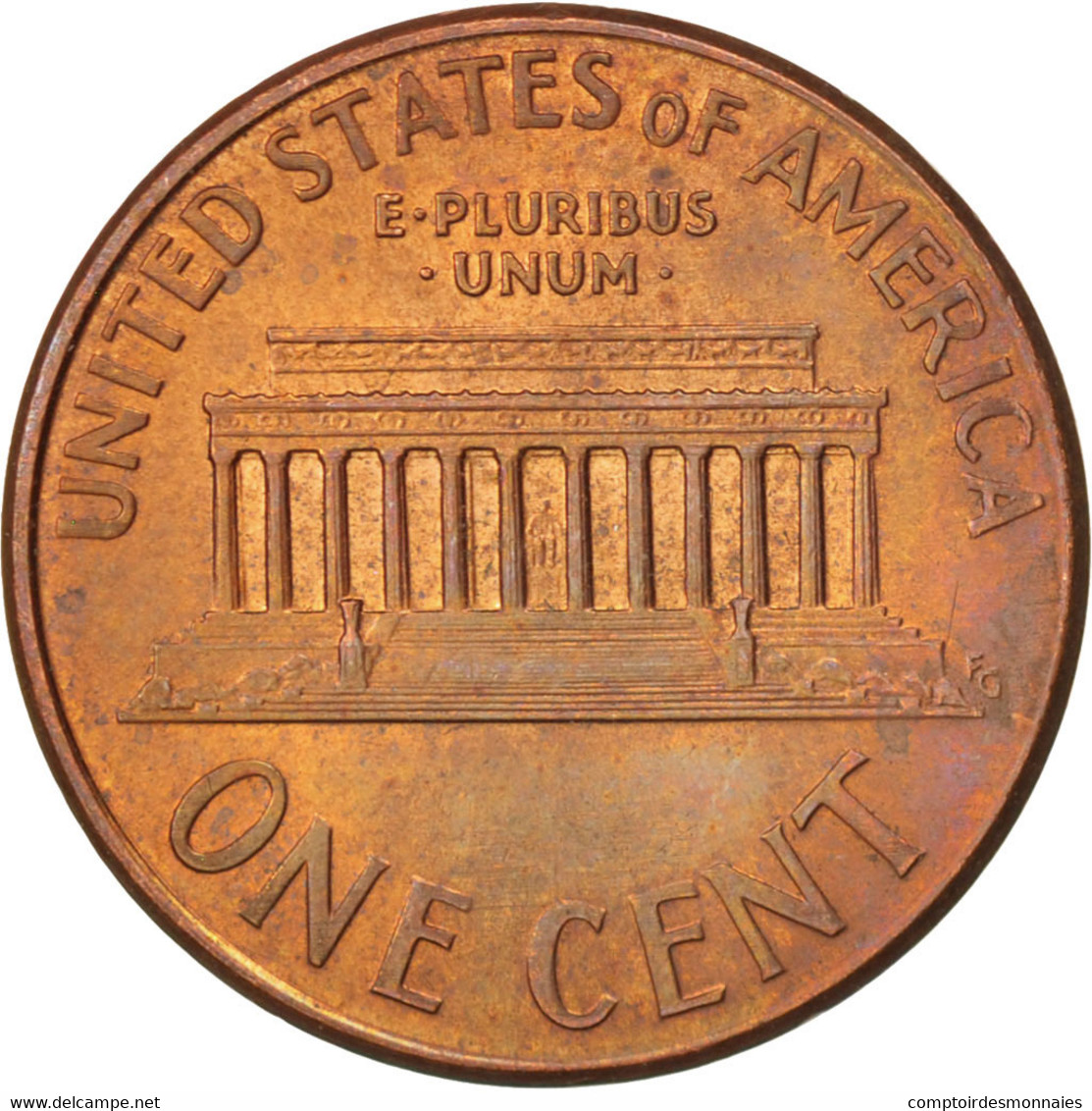 Monnaie, États-Unis, Lincoln Cent, Cent, 2000, U.S. Mint, Denver, SPL+, Copper - 1959-…: Lincoln, Memorial Reverse