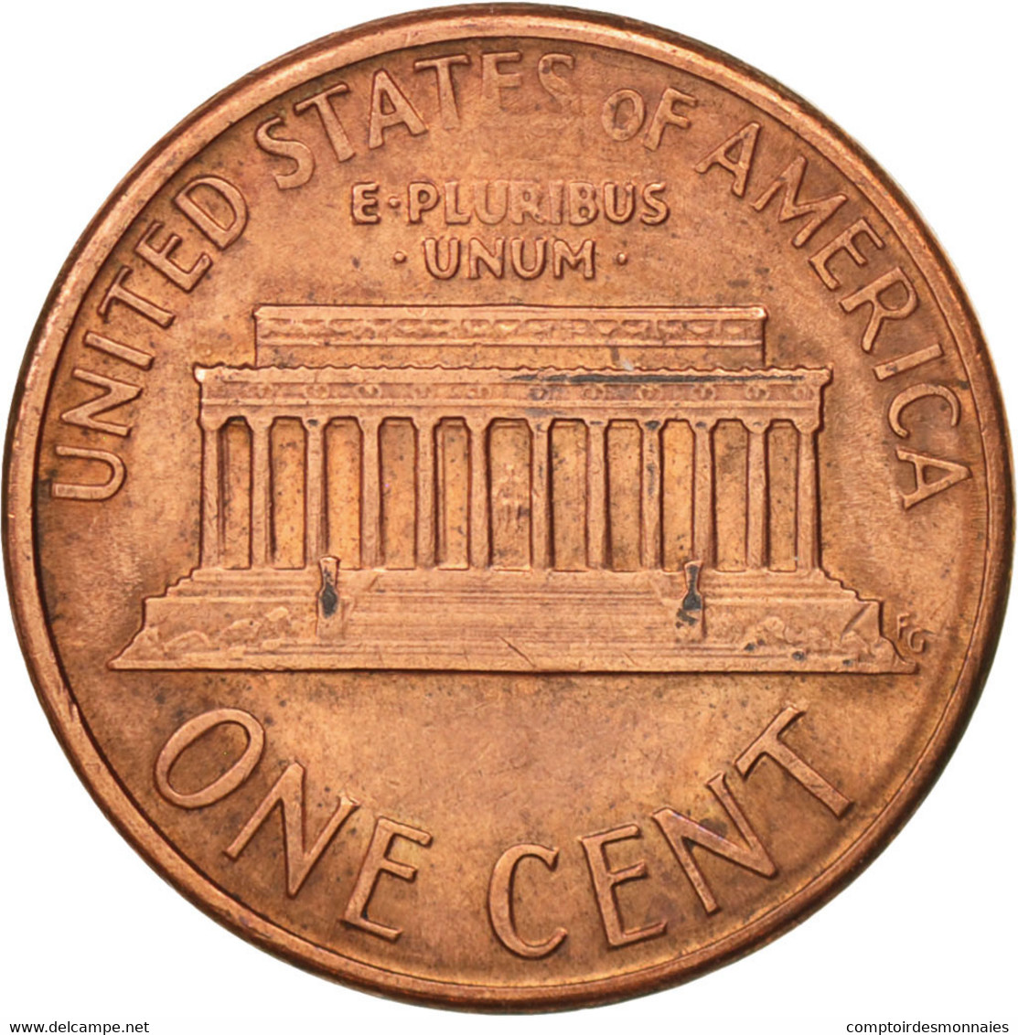 Monnaie, États-Unis, Lincoln Cent, Cent, 1988, U.S. Mint, Denver, SUP, Copper - 1959-…: Lincoln, Memorial Reverse