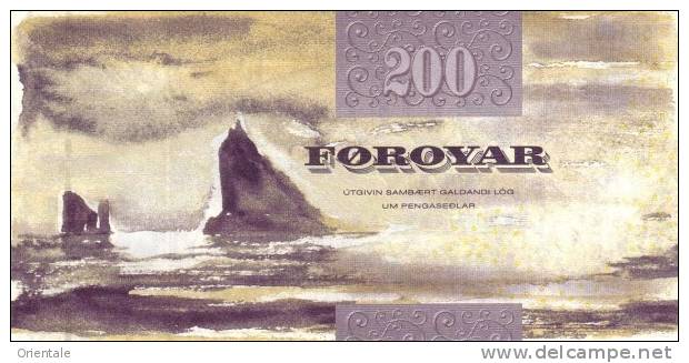 FAEROE P. 26 200 K 2002 UNC - Isole Faroer