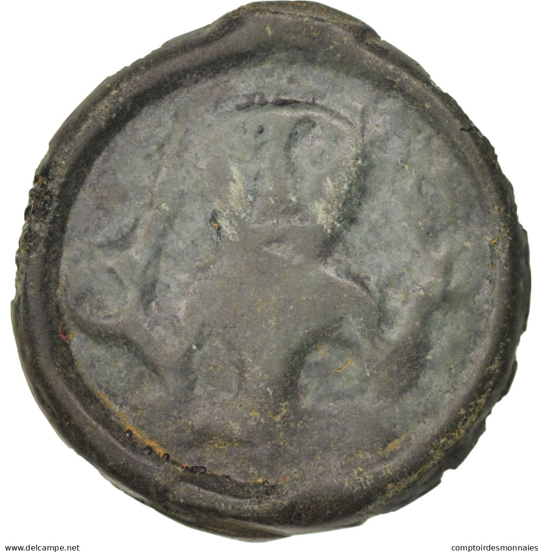 Monnaie, Rèmes, Potin, TB+, Potin, Delestrée:220 - Keltische Münzen