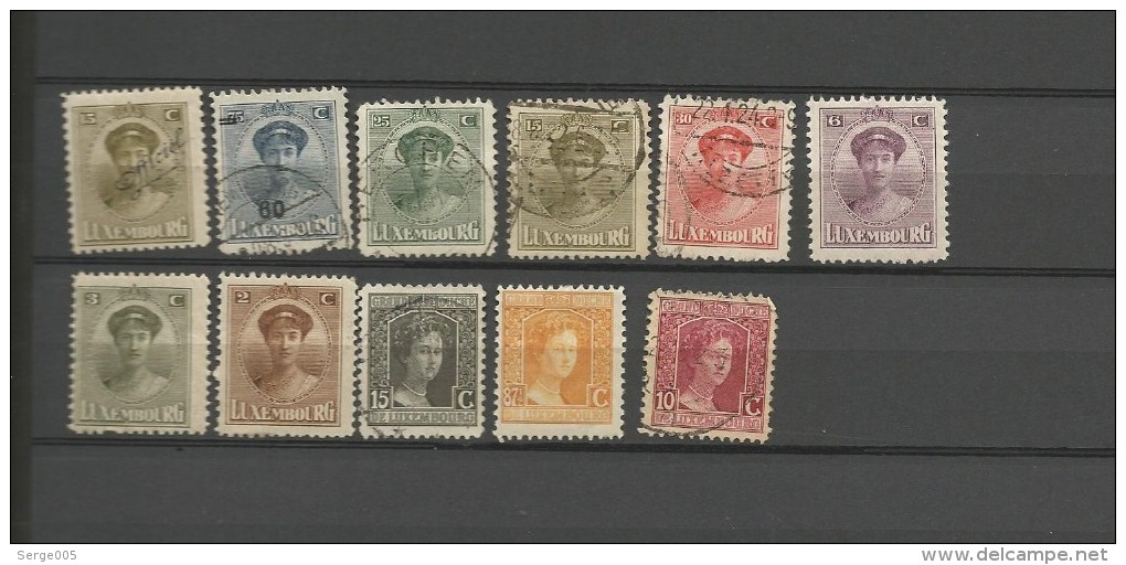 VENTE LOT  No  0 0 7      TIMBRES De COLLECTION   DU LUXEMBOURG - Collections