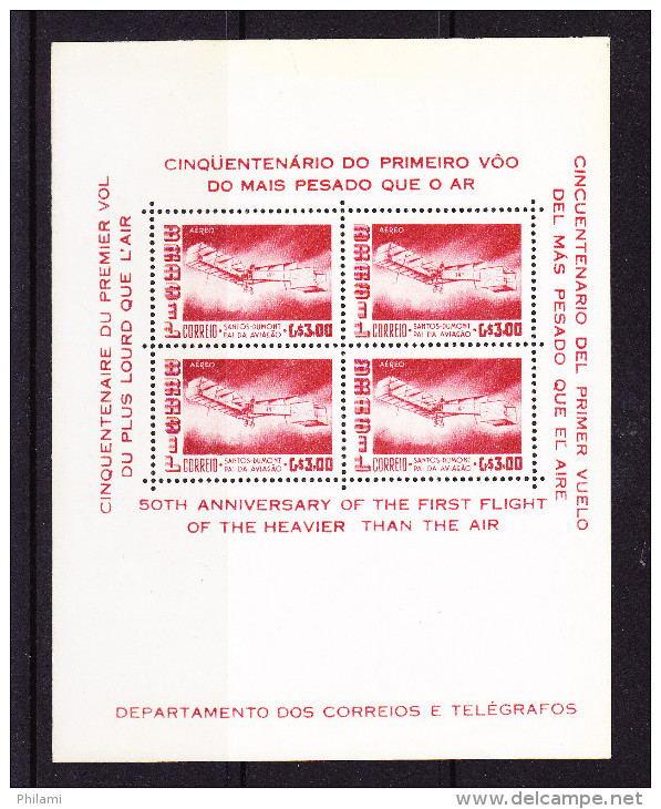 BRESIL, Y&T BF 12 ** MNH, ( DEFRAICHI). (6N279) - Blocks & Sheetlets