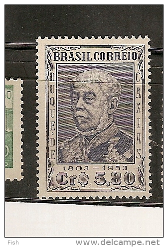 Brazil **  & General Duque De Caxias 1953  (539) - Ongebruikt