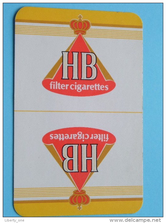 HB Filter Cigarettes / JOKER ( Details - Zie Foto´s Voor En Achter ) !! - Cartes à Jouer Classiques