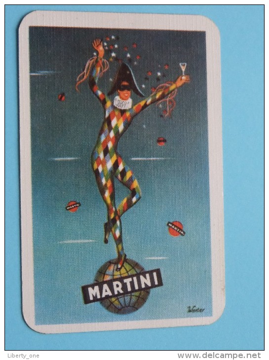 MARTINI Vermouth / JOKER ( Details - Zie Foto´s Voor En Achter ) !! - Cartes à Jouer Classiques