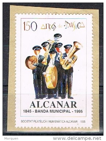 Viñeta ALCANAR (Tarragona) 1995. 150 Años Banda Municipal. Musicos - Variétés & Curiosités