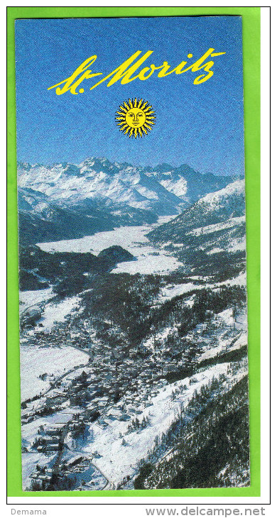 St. Moritz, Bernina - Dépliants Touristiques