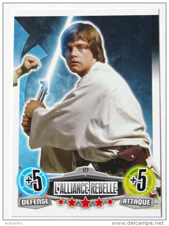 Carte STAR WARS L'alliance Rebelle 177 Topps Force Attax 2012 - Star Wars