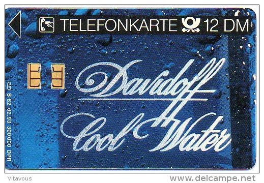 Parfum Davidoff Cool Water Cosmétique Cosmetics  Télécarte Allemagne Phonecard B336 - S-Series: Schalterserie Mit Fremdfirmenreklame