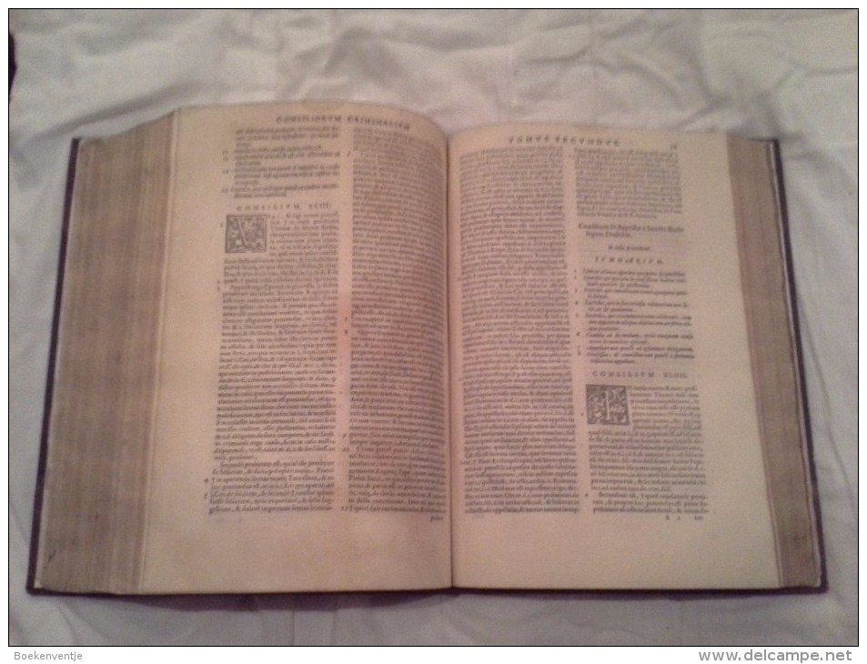 Consiliorum Sev Responsorum ad Causas Criminales Recens Editorum, Ex Excellentiss. 1572 - 1579