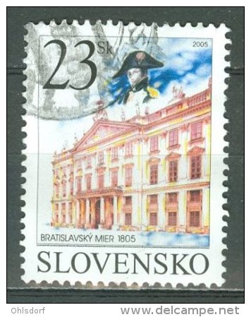 SLOVENSKO 2005: Mi 513, O - FREE SHIPPING ABOVE 10 EURO - Gebraucht