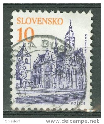 SLOVENSKO 1993: Mi 165 / YT 131, O - FREE SHIPPING ABOVE 10 EURO - Usados