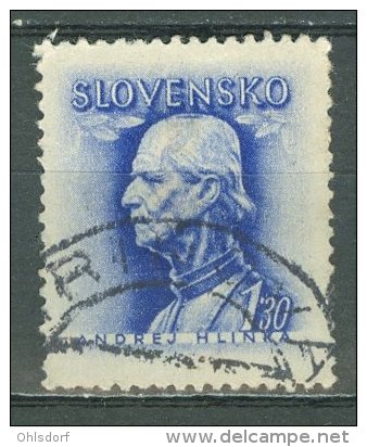 SLOVENSKO 1943: Mi 111 / YT 86, O - FREE SHIPPING ABOVE 10 EURO - Used Stamps