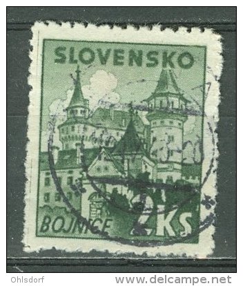 SLOVENSKO 1941: Mi 84 / YT 57, O - FREE SHIPPING ABOVE 10 EURO - Used Stamps