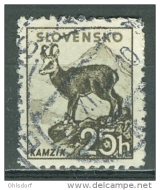 SLOVENSKO 1940: Mi 74 / YT 42, O - FREE SHIPPING ABOVE 10 EURO - Used Stamps