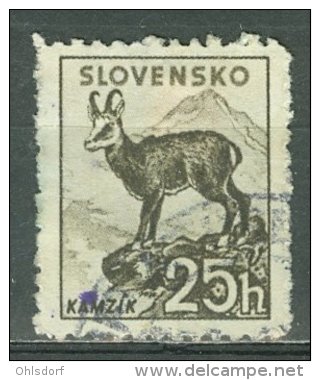 SLOVENSKO 1940: Mi 74 / YT 42, O - FREE SHIPPING ABOVE 10 EURO - Oblitérés