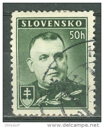 SLOVENSKO 1939: Mi 67 / YT 44, O - FREE SHIPPING ABOVE 10 EURO - Oblitérés