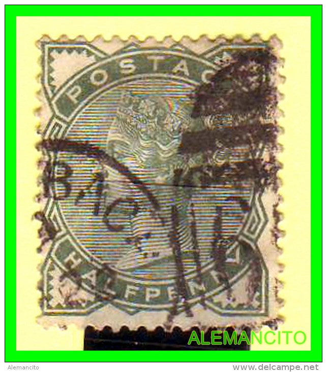 GRAN BRETAÑA ( INGLATERRA )  QUEEN VICTORIA &mdash;SELLO AÑO 1880 - Used Stamps