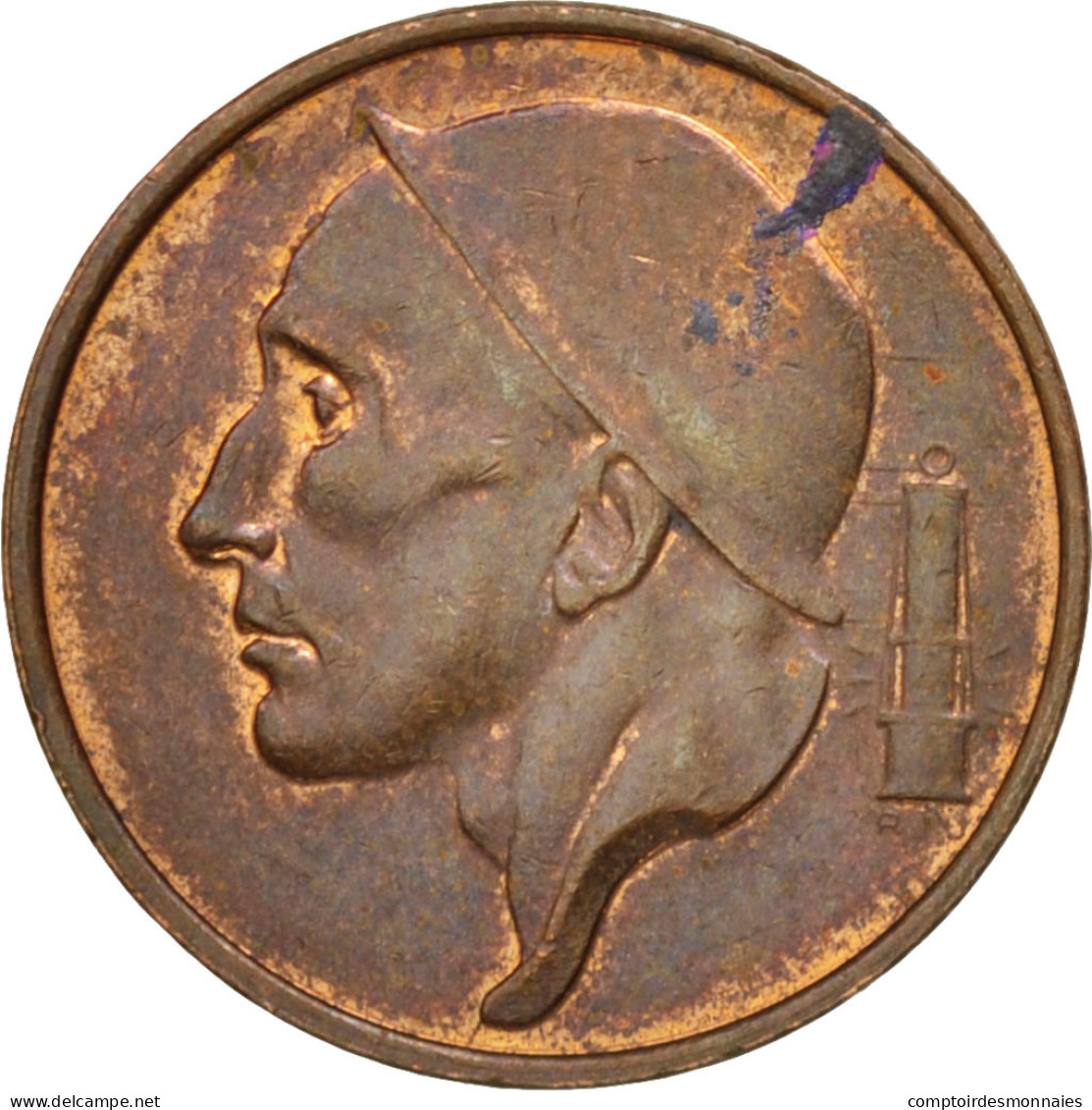 Monnaie, Belgique, Baudouin I, 50 Centimes, 1996, SUP+, Bronze, KM:148.1 - Autres & Non Classés