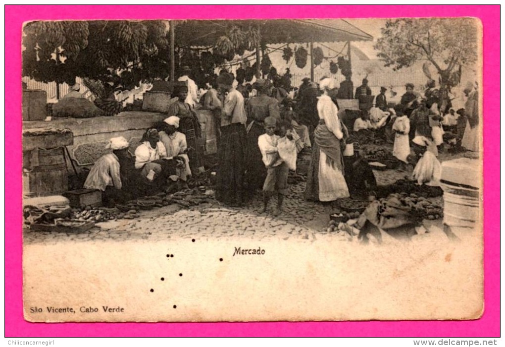 Afrique - Cap Vert - Mercado - Marché - Belle Animation - SAO VINCENTE Cabo Verde - Cap Vert