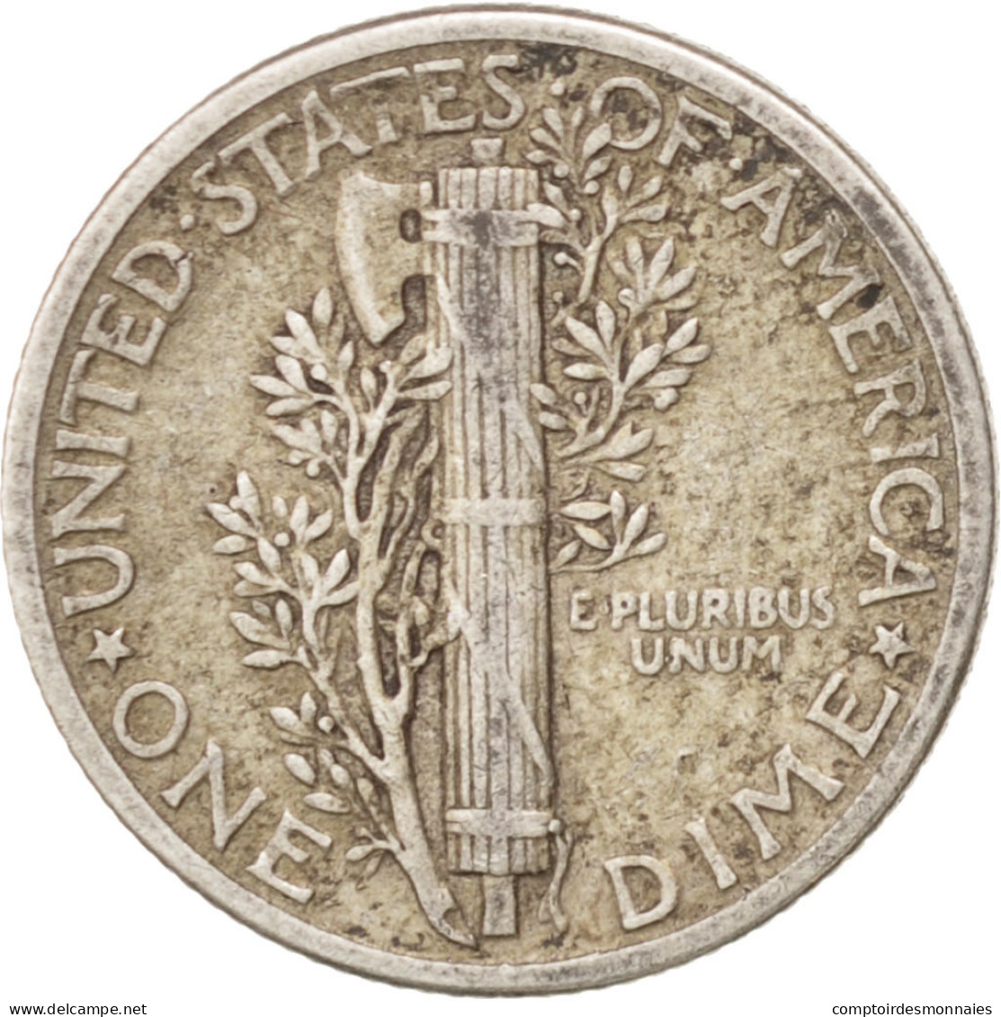 Monnaie, États-Unis, Mercury Dime, Dime, 1941, U.S. Mint, Philadelphie, TTB - 1916-1945: Mercury