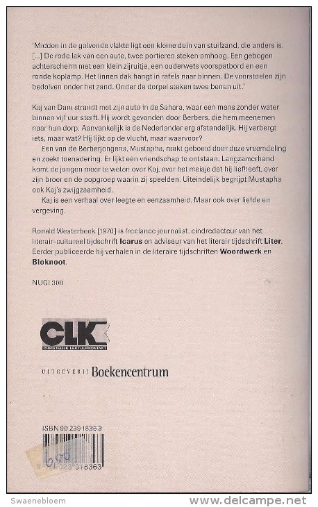 NL.- Boek. Ronald Westerbeek Kaj Novelle. 2 Scans - Dichtung