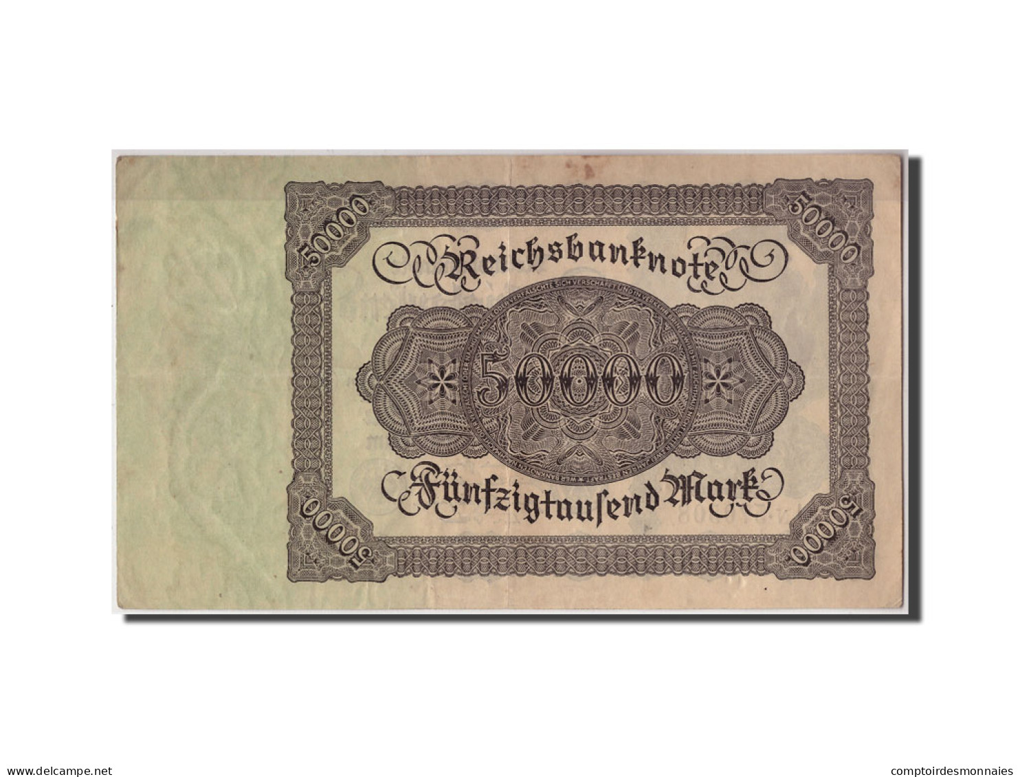 Billet, Allemagne, 50,000 Mark, 1922, 1922-11-19, KM:79, TB+ - 50000 Mark
