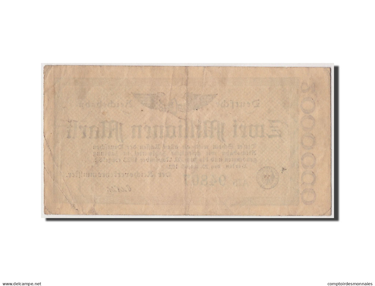 Billet, Allemagne, 2 Millionen Mark, 1923, 1923-08-20, KM:S1012a, TB+ - 2 Millionen Mark