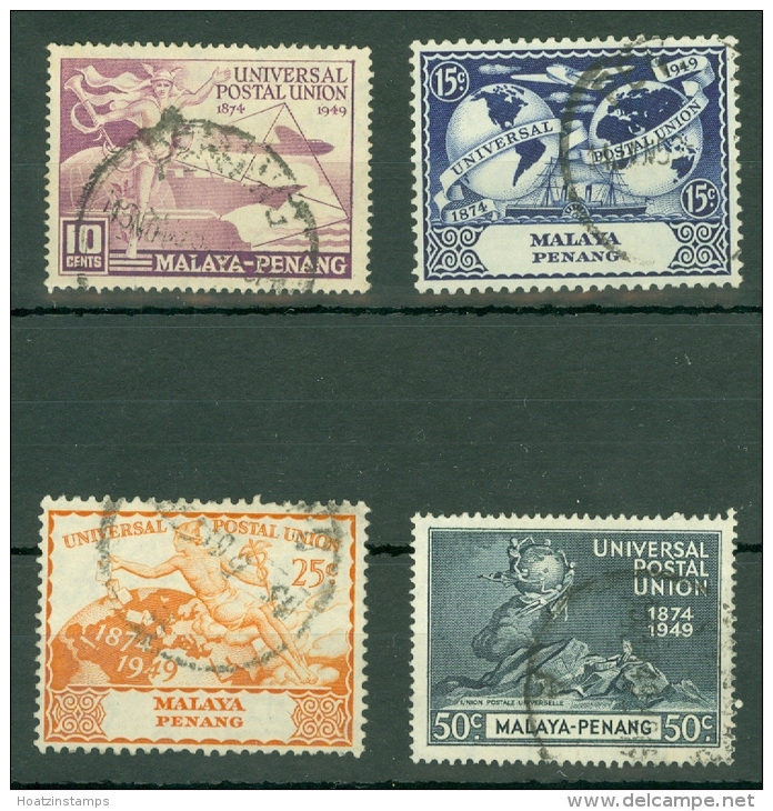 Malaya - Penang: 1949   U.P.U.     Used - Penang