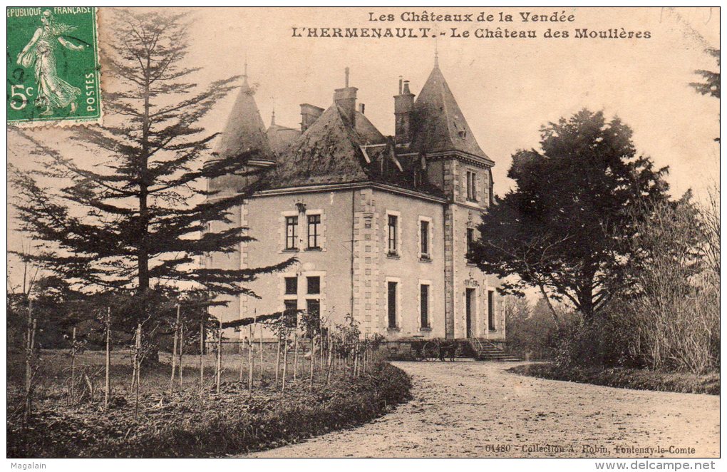 L'Hermenault : Le Château Des Moulières - L'Hermenault