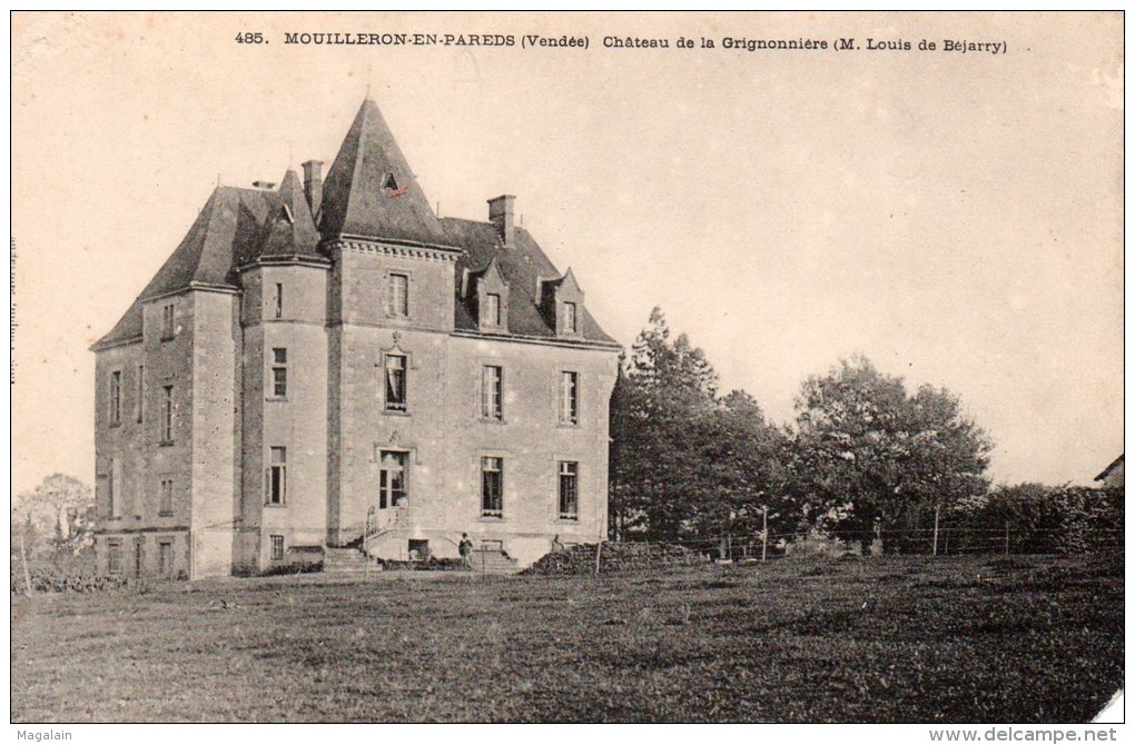 Mouilleron En Pareds : Château De La Grignonnière - Mouilleron En Pareds