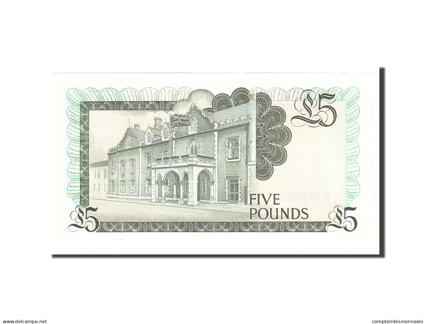 Billet, Gibraltar, 5 Pounds, 1988, 1988-08-04, KM:21b, NEUF - Gibraltar