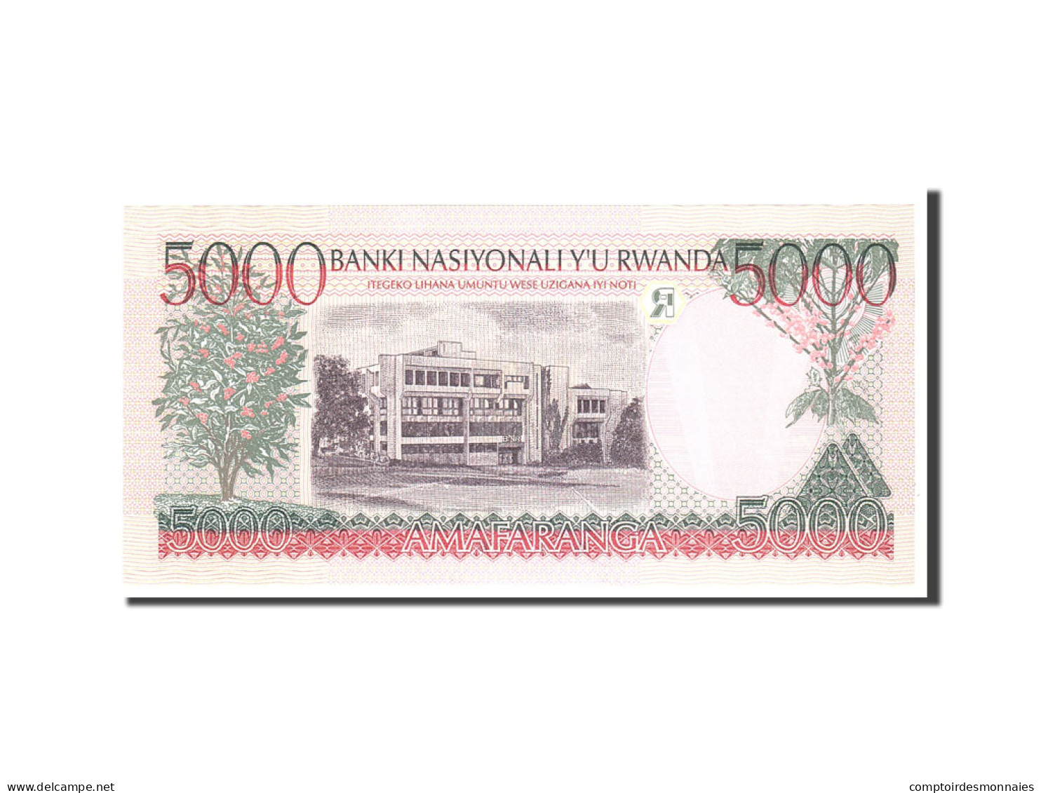 Billet, Rwanda, 5000 Francs, 1998, 1998-12-01, KM:28a, NEUF - Rwanda